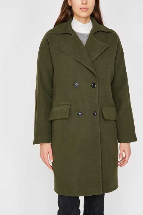 Koton%20Women's%20Green%20Pocket%20Detailed%20Coat%209KAK06600EW%20-%20Image%205