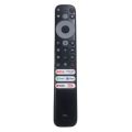 TCL Voice Remote Control Universal For All TCL LCD / LED Smart TV With Social Buttons TCL Long Voice Remote Black Color | Triple H. 