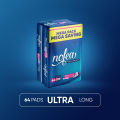 Nofea Napkins/Sanitary Pads Ultra Long - 64 Pads. 