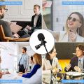 Youtube | Tiktok Video Recording Mic for Mobile | High Quality Lapel Lavalier Collar Mic with Clip | High Definition Perfect Voice Recording Microphone | Pocket Friendly Mick Mic. 