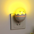 Mini LED Night Light EU/US Plug in Dusk to Dawn Sensor Wall Nights Lamp Square for Bedroom Hallway Stairs Corridor 110V 220V. 