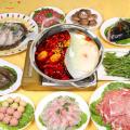28cm Hot Pot Twin Divided Stainless Steel 28cm Cookware Hot Pot Ruled Compatible Soup Stock Pots Home Kitchen. 