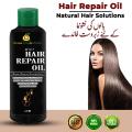 Organic Hair Repair Oil For Long Hair (100 % Natural) - 12 in 1 Hair Oil - Natural Hair Hair Growth - Combinations of Different Herbal Oils, Prevents From Dandruff & Hair Fall, Improves Hair Growth & Promotes Shiny, Strong Hair. 