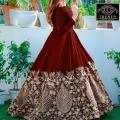 Designer Fully Heavy Embroidered Chiffon Maxi Stitched/Ready To Wear/Wedding Wear/ for Girls & Women. 