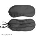 pack of 2pcs - Sleeping Nap Eye Mask Eye Shade Cover Travel Office Sleeping Rest Aid Cover Blindfold Eye Patch Eyeshade Eye Mask Black. 