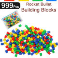 999 Pcs - Educational Building Rocket Very Mini Blocks Toy Set For Kids Boys and Girls - Early Learning Creative Brain Bricks Classic Style Block Toys Sets and Fun For Children. 