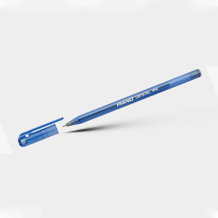 (Pack of 10) Ball Point Piano Crystal Gel Needle Point Ball Pen