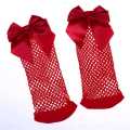 Fishnet socks with bow fishnet stretchable mesh socks for Baby girls/Teenage Girls and Women. 