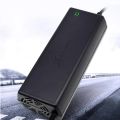 72V 10A Electric Bike Charger 84V 10A Lithium Fast Charger Self Stop Li-Ion Battery Intelligent Charger Output with Fan EU &Triangle Plug. 