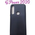 Moto G Power 2020 Soft Black TPU Case, Protective Back Cover for Moto G Power 2020, Shockproof Design. 