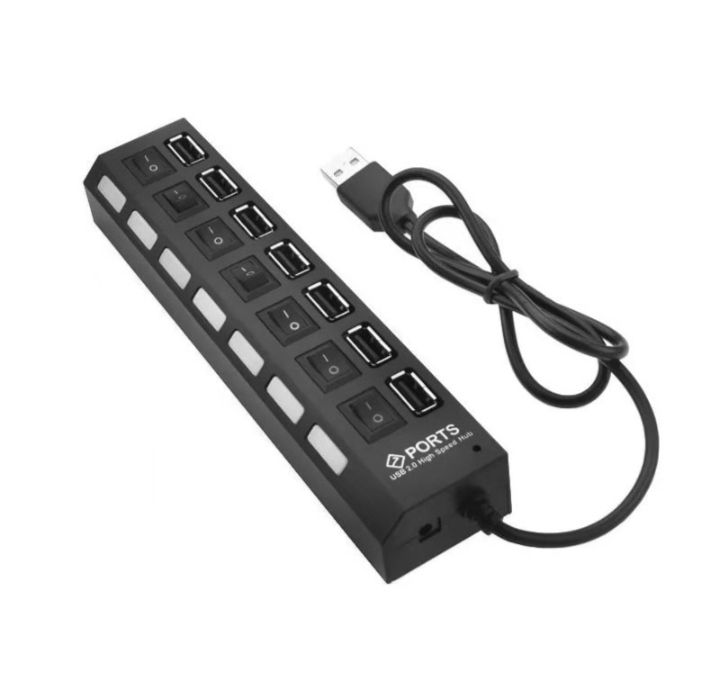 USB%20HUB%202.0%20WITH%20ON/OFF%20SWITCH%20BUTTONS%20%20%7C%207%20PORTS%20USB%20HUB%20EXTENSION%20%7C%20%20LIGHTNING%20FAST%20CONNECTIVITY%20%7C%20SUPER%20QUALITY%20PRODUCT%20-%20Image%207