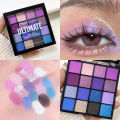 16 Colors Bright Jam Color Eyeshadow Palette Enchantress Glitter Red Green Pink Eye Shadow Long Lasting Eyes Makeup Cosmetics. 