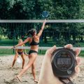 Electronic Digital Sport Stopwatch Timer with Date Time Alarm Compass. 