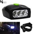 3 LED Bicycle Front Head Light Cycle Light Bicycle Light With Horn Cycle Light With Horn Bike Acces sories Easy To Install For Cycling Safety Flashlight Bell Horn Hooter Siren Alarm Lights & Reflectors. 