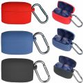 For Jabra Elite Active 65t Earphone Full Protective Silicone Case Cover Pouch. 