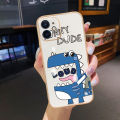 JIUMOO For Huawei Nova 5i Case Thin Side Edge Square New Design Phone Cases Plating Pattern Fashion Funny Dude Casing Full Back Cover Camera Protection Shockproof Softcase. 
