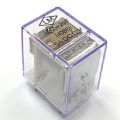 2pcs- Relay 5-Pin with Clear Cover - JZC-20F (4088) 5A DC12V. 