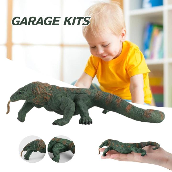 Komodo Dragon Solid Pvc Action Figure Desktop Decorative Ornament Collection