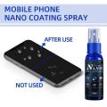 Phone Screen Nano Coating Agent Liquid Protector Spray Anti-Fingerprint Anti Scratch Hydrophobic Polish For Smartphone Tablets. 