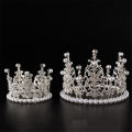 1 Pc Crown Tiara Cake Decoration Rhinestone Crown Baking Decoration DIY Cake Birthday Crown Decoration. 