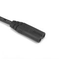 AC Power Cord 2 PIN Power Cable For PC, Laptop, TVs, PS5, PS4, PS3 And Xbox. 
