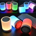CL-671 Portable Touch Lamp With Bluetooth High Stereo Wireless Speaker And Hands-Free Calling Function. 