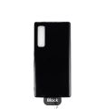 F52A back cover Soft Case Black TPU Silky Cover Camera Protection Bumper Phone Protective Back Cover. 