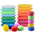 New 12 pcs Colorful Fomic Play Dough Develop Children color sense Light Playdough Polymer Plasticine Clay Toys Baby Care Air Drying Casting Modeling Clay Creative With Free Tool Kids. 