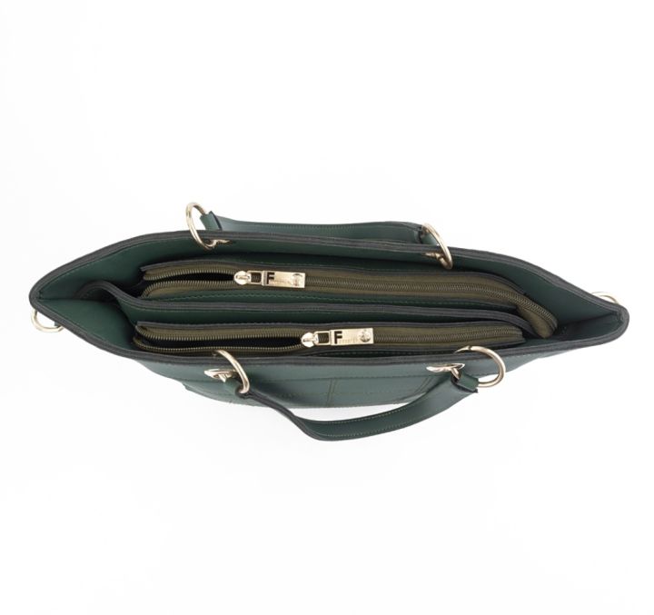 Kickza%20Double%20Zip%20Handbag%20For%20Girls%20And%20Women%20New%20Tote%20Bag%20And%20Shoulder%20Bags%20-%20Image%207