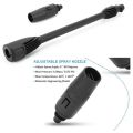 Adjustable Spray Lance for Karcher - Fan Jet Spray Nozzle Rod for K2 K1 K3 K4 K5 K6 K7 Karcher High Pressure Washers - Gun Not included. 
