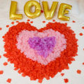 1000pcs Artificial Petals Romantic Artificial Rose Flower Petals Table Decoration. 