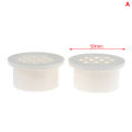 Insert Type Simple Floor Drain PVC 50-200 Round Pipe end cap Filter Net air vent. 