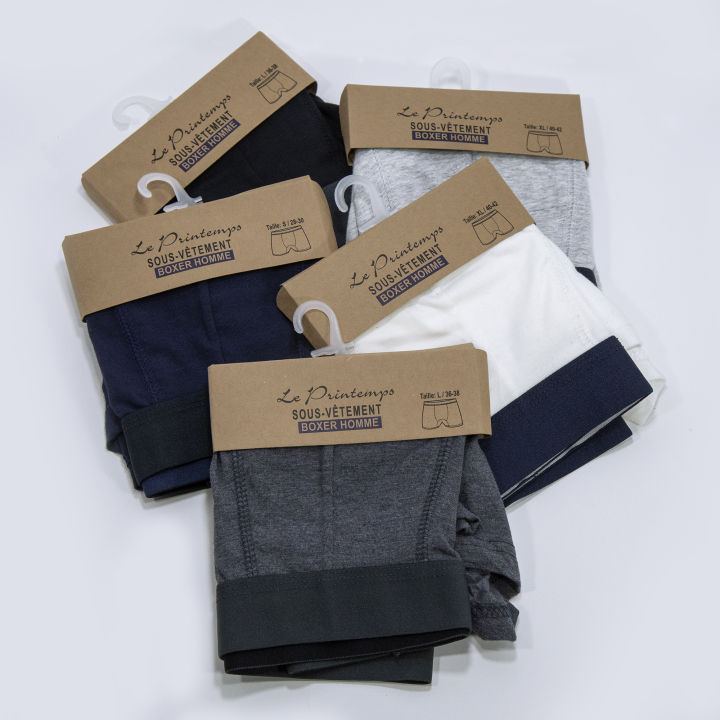 Mens Boxer Briefs Microfiber Men’s Boxers Underwear for Men Daraz.pk