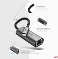 Uni USB C to Ethernet Adapter. 