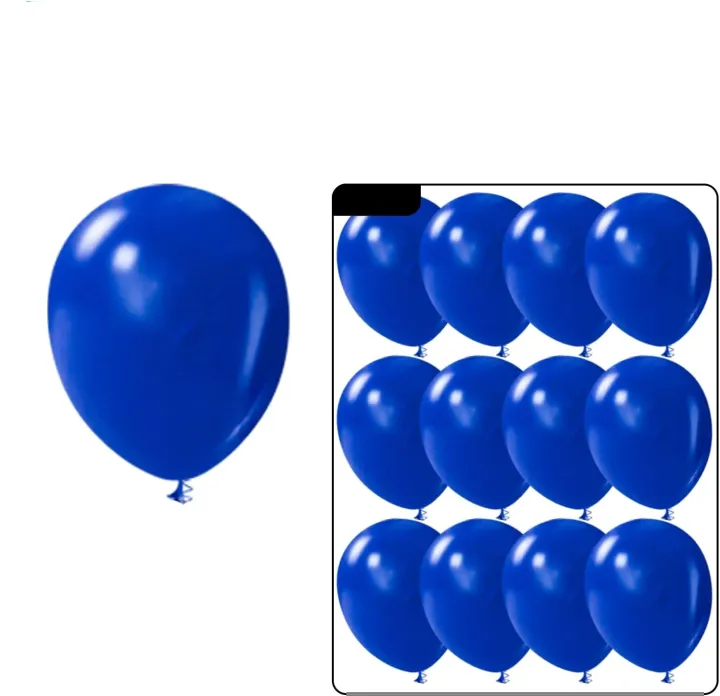 70pcs%209%20inch%20Dark%20Royal%20Blue%20Latex%20Balloons%20without%20shinny%20Garland%20for%20Birthday%20Party%20Decoration%20Graduation%20Wedding%20Bridal%20Baby%20Shower%20Celebration%20helium%20balloon%20matte%20balloons%20-%20Image%204