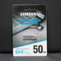 Samsung 4GB / 8GB /16GB / 32GB / 50GB / 64GB /100GB USB BAR Plus Metal High Speed 3.0 Flash Memory Stick USB Drive 7 Months WARRANTY - Best Samsung Metal USB Pen Drive Compact, Lightweight & Latest Design. 