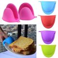 2pcs Oven Gloves Heat Pot Holder Cooking Pinch Grips Kitchen Silicone. 