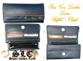 Wallet Clutch for Women Pure Cow Leather ( Ladies Hand Wallet ) * Super Leather Craft *. 
