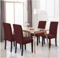 Dining Chair Covers Chair Slipcovers Elastic Fitted Solid Color Comfortable Chair Cover Set of 2 pcs, 4 pcs, 6pcs, 8pcs. 