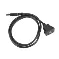 2X Car Dash board Flush Mount USB Male to Female Socket Extension Panel Cable 1M. 