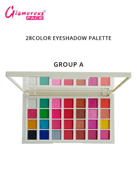 28 Color Makhmali & Matte  Eyeshadow Palette, Eyeshade Kit