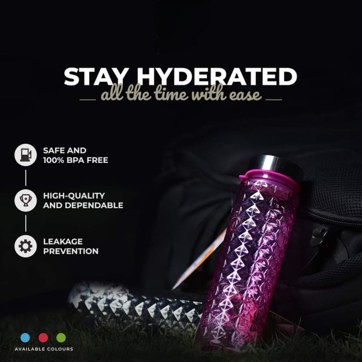 Sparkle%20Water%20Bottle%20-%20600ml%20Crystal%20Stylish%20Plastic%20Gym%20Water%20Bottle%20with%20Steel%20Cap%20-%20Water%20Bottles%20for%20Girls,%20Boys%20and%20Kids%20-%20Image%202