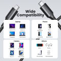 【60W】UGREEN USB C to USB C Cable PD 60W Type C Charger Cord Fast Charging for Samsung Galaxy S25 S24 Note 20 Ultra Plus A55 Pixel Pro. 