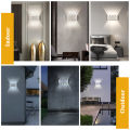 Led Wall Lamp 4w 6w 8w Wall Sconce Indoor Outdoor Lighting Bedside Decor Lamps Wall-mounted White Body Wall Light For Home Garden. 