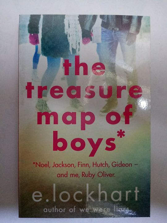 THE TREASURE MAP OF BOYS BY E.LOCKHART.
