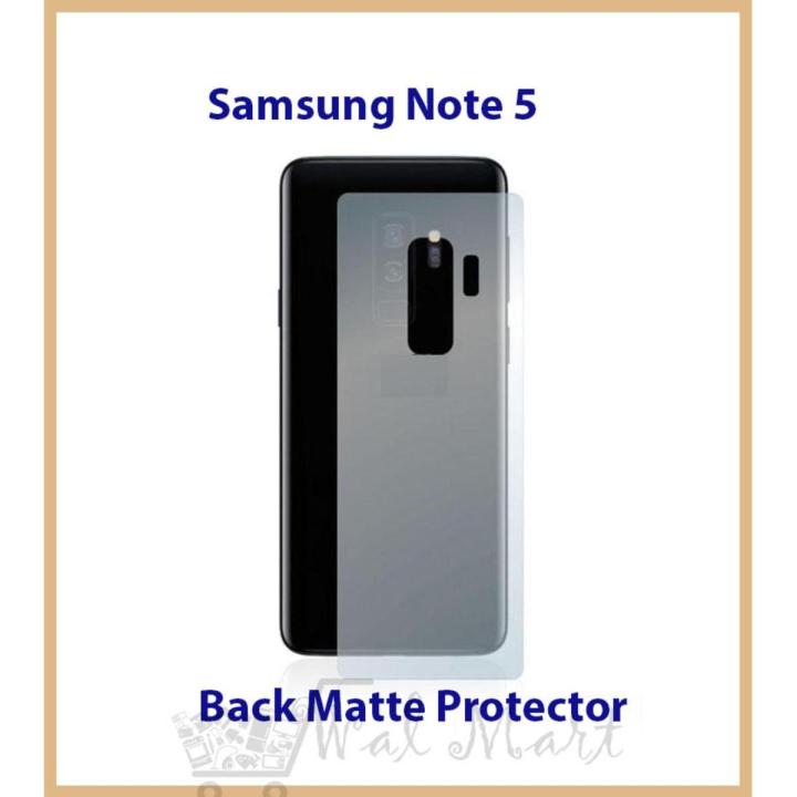 Samsung Galaxy Note 5 Back Matte Protection Soft Skin Sheet Soft Film Back Protector For Samsung Galaxy Note 5
