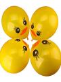 PACK OF 100 -18 Inch Tweety Face Pearl Shape Party & Decoration Balloons - Yellow. 