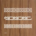 Celtic Border Stencil For Walls Painting Scrapbooking Stamping Stamp Album Decorative. 