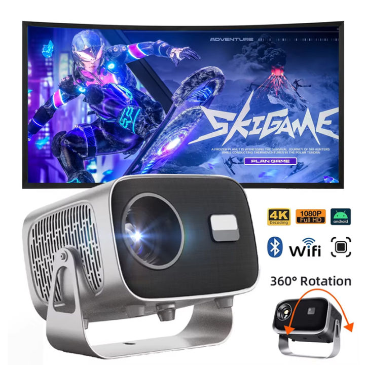 A10%20Plus%20Home%20Movie%20Projector,720P%20Native%201080P%204K%20Support%20Android%2011.0%20Projector%20with%20Netflix,1000+%20app%20for%20Download%20Portable%20Outdoor%20Projector%20-%20Image%204
