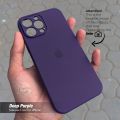 iPhone 12 Pro Max Deep Purple Silicone Case. 